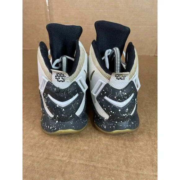 Nike Lebron James Soldier Nine Premium Mens 11.5 Basketball Shoes 749490-110 - Picture 6 of 10